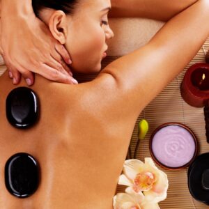 ENERGY-RESTORING HOT STONE MASSAGE – Ritual with warm lava stones 50 MIN